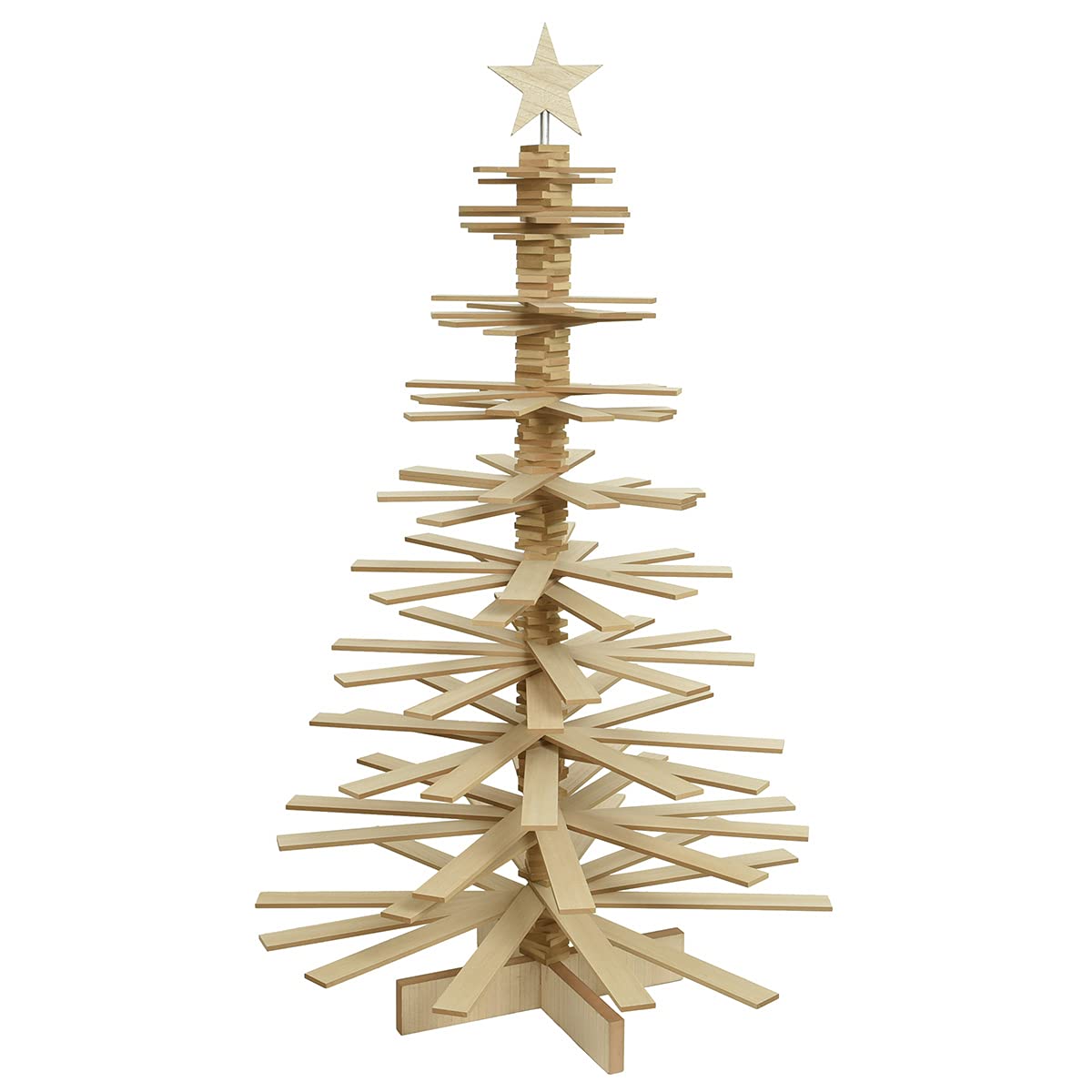 Amazon.co.jp: クリスマスツリー 180cm 木製ツリー コネクト