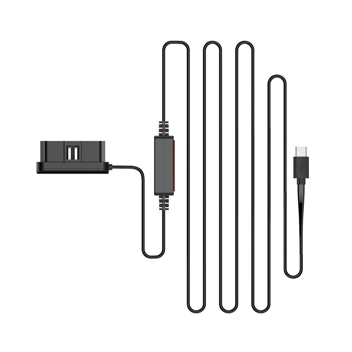 VANTRUE E2 ドライブレコーダー、電源ケーブルVP05