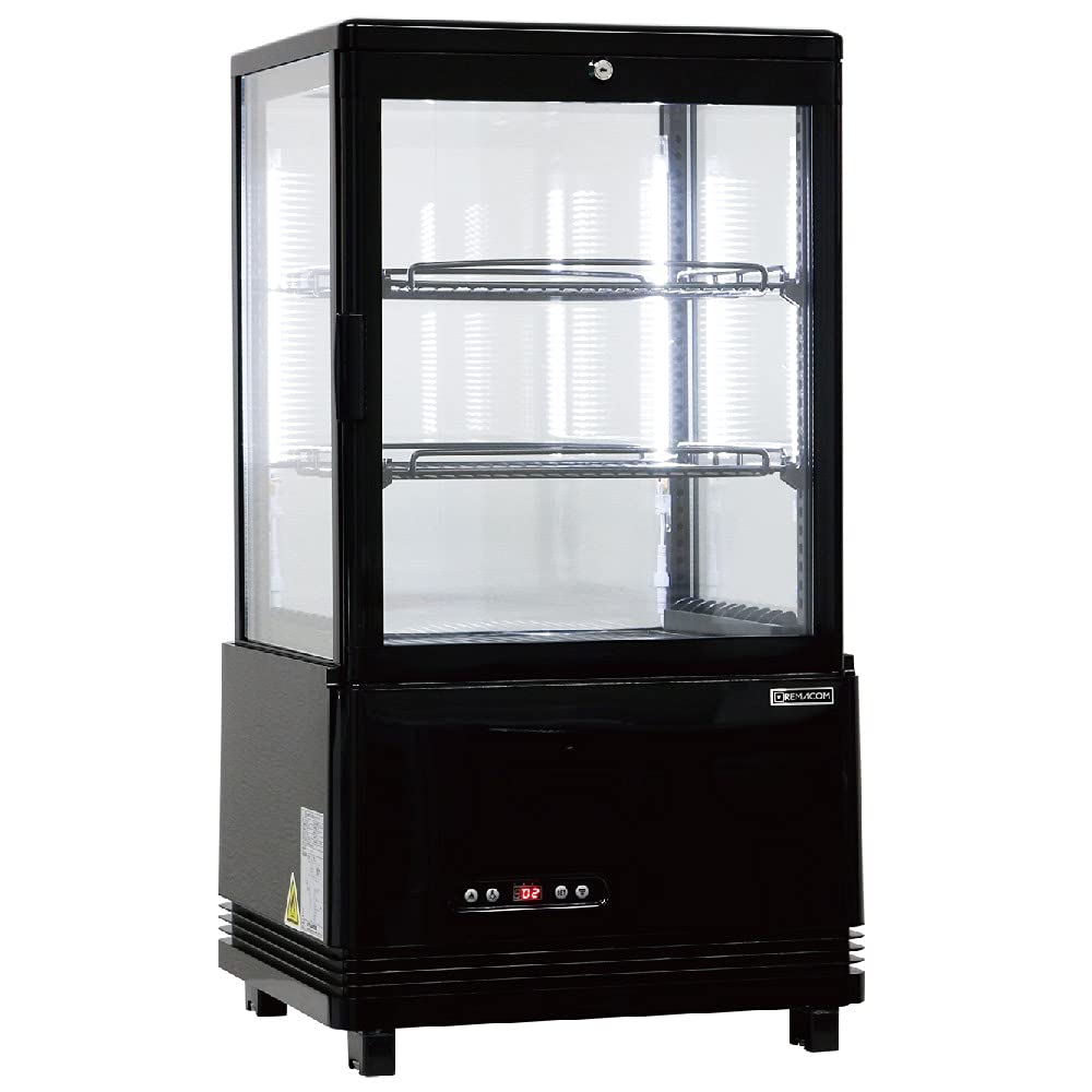 Amazon | レマコム 4面ガラス冷蔵ショーケース フォーシーズンシリーズ