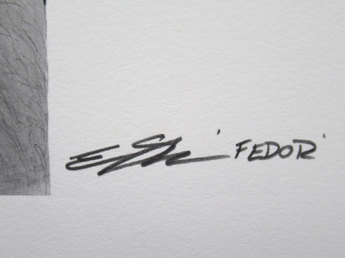 Amazon.co.jp: 皇帝 エメリヤーエンコ・ヒョードル 直筆 サイン 入り