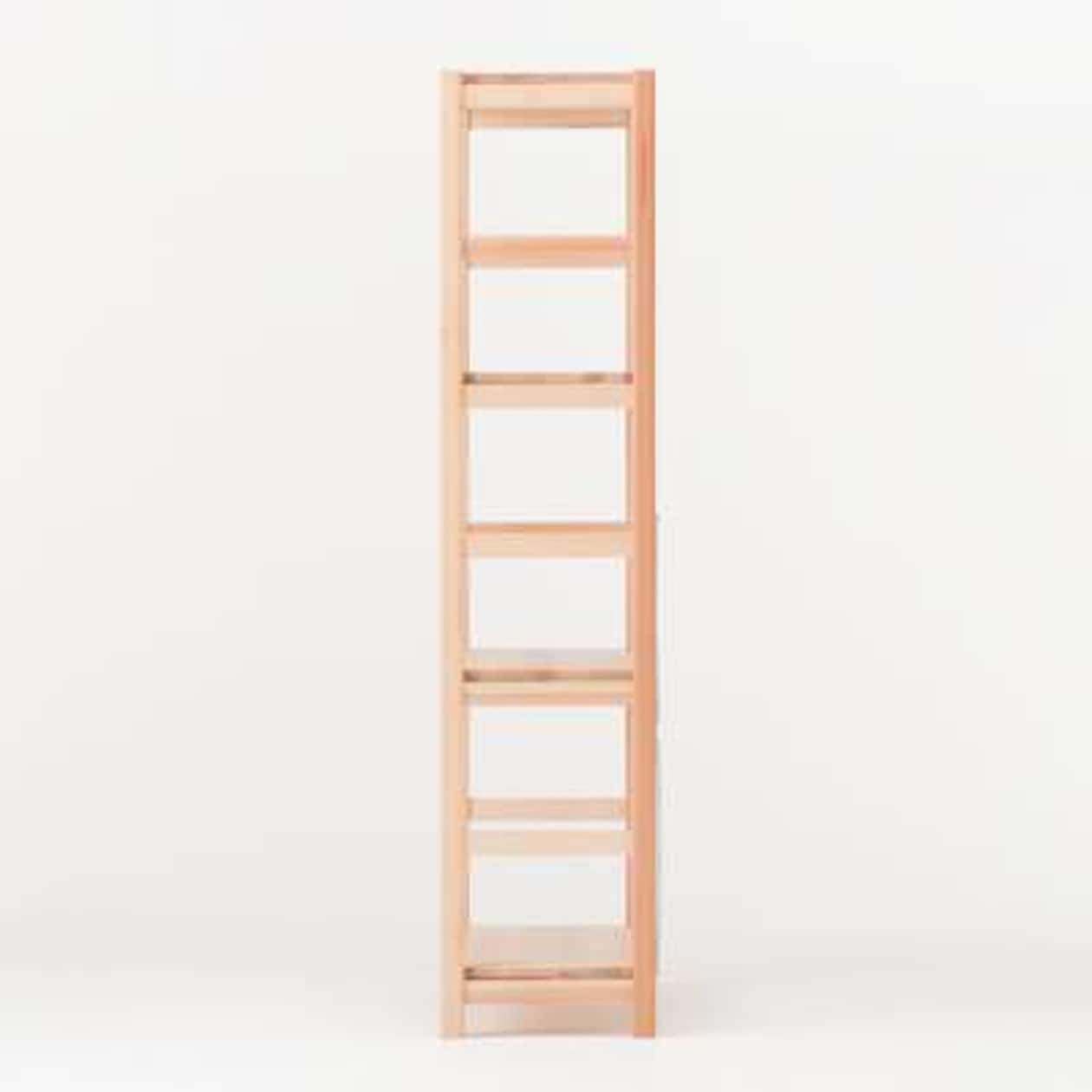 Amazon｜無印良品 パイン材ユニットシェルフ奥行25cmタイプ・58cm幅