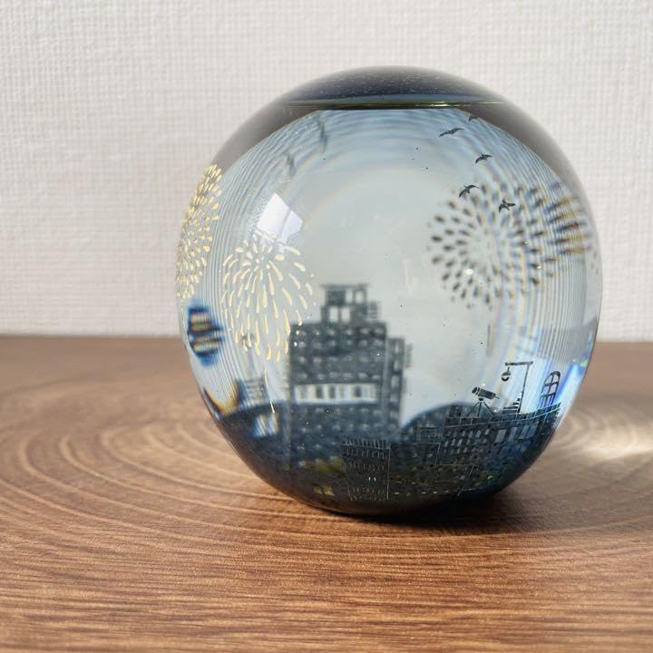 金津沙矢香さんガラスのスノードーム