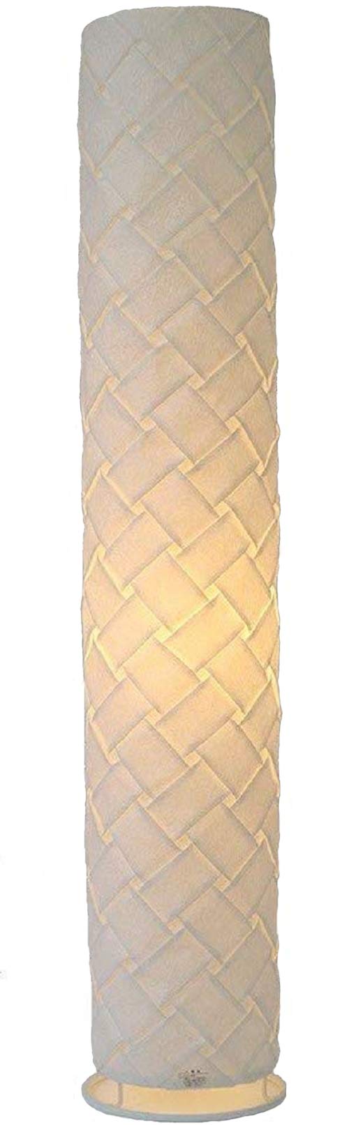 Amazon | 彩光デザイン 和紙照明 筒型フロアライト 折り和紙 VF-2054