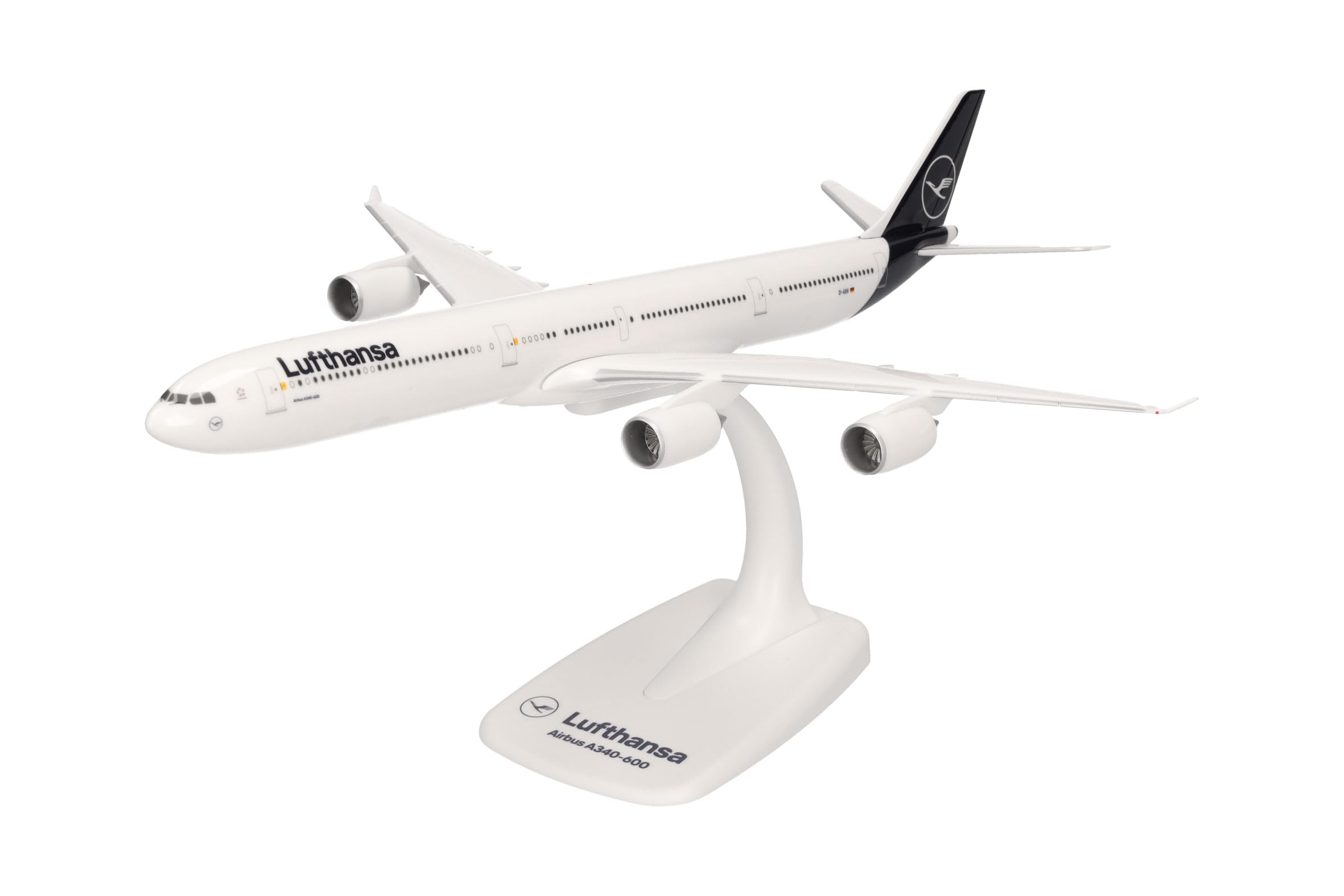 Herpa 612616 Lufthansa Airbus A340-600 Lübeck in Miniature for