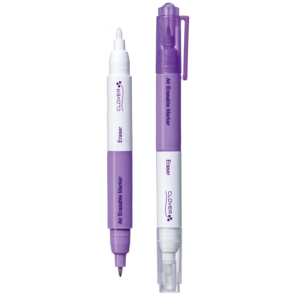 Amazon.com: Clover 5032 Purple Fine Air Erasable Marker with