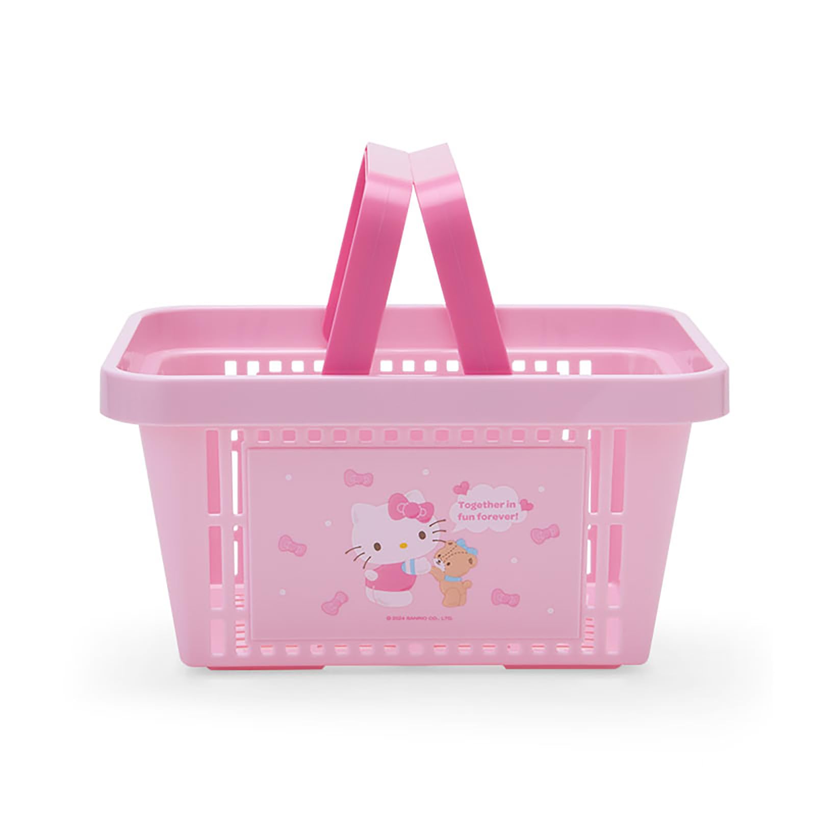 Amazon.co.jp: サンリオ(SANRIO) バスケット ハローキティ 収納 小物