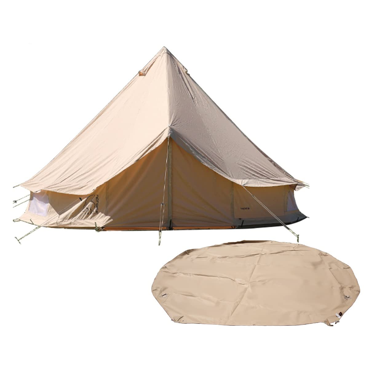 Amazon | NORDISK ノルディスク アスガルド19．6 テント フロア