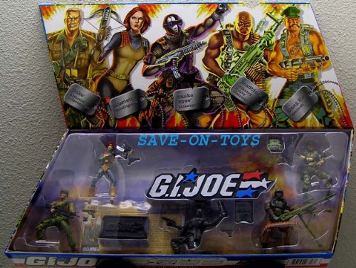 Amazon.co.jp: GIジョー 25th 5パック GI JOE SET : DIY・工具・ガーデン