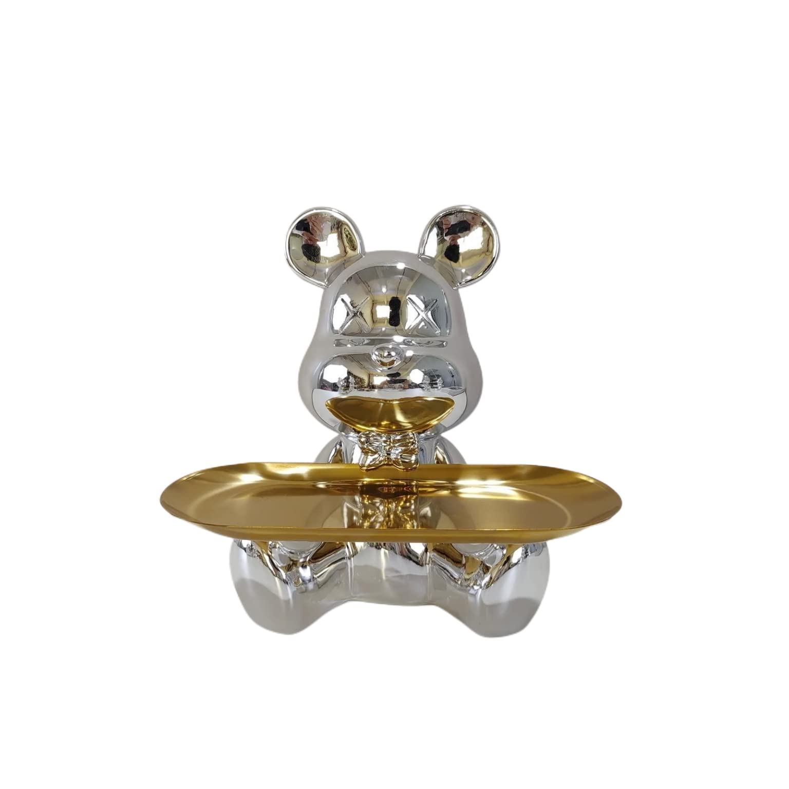 Amazon.co.jp: Homilius 暴力熊 金属 トレイ 皿を捧げるクマ くま