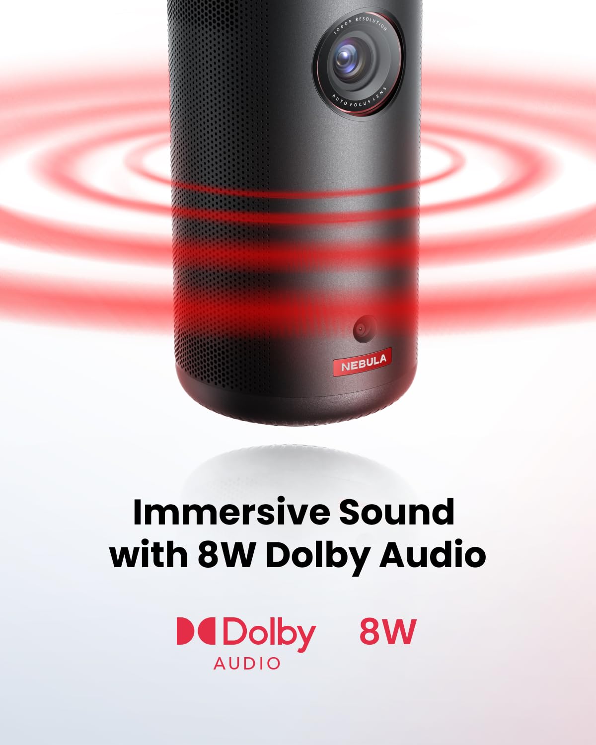 Amazon.com: NEBULA Capsule 3 GTV Portable Mini Projector, Netflix