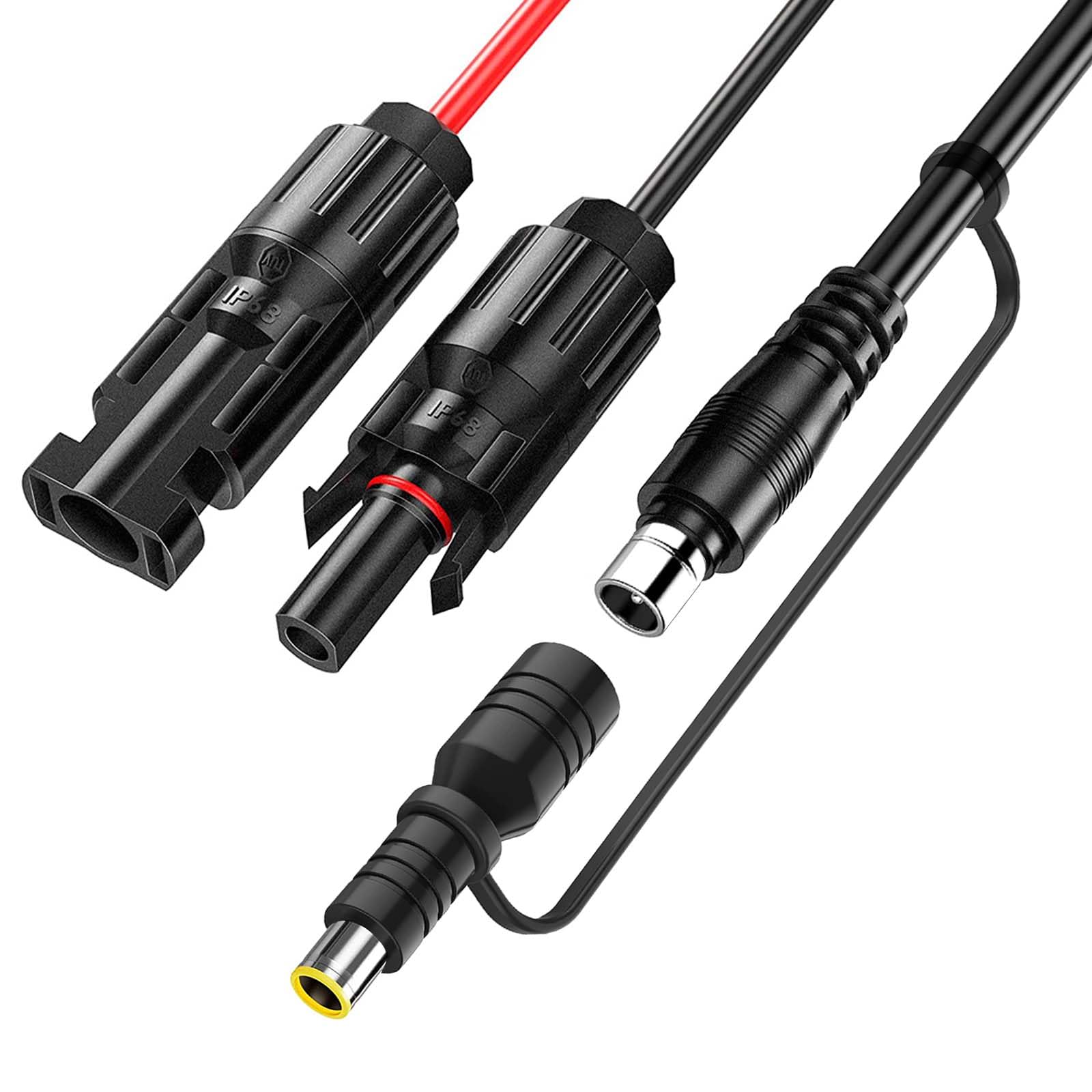 Amazon.com: Solar Panel Connector to DC8020 Adapter Extension