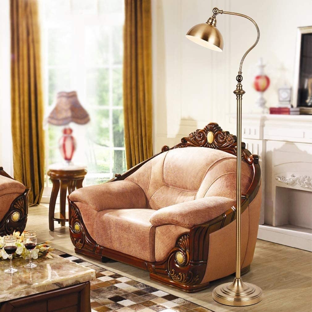 Amazon.co.jp : ANIIC ヴィンテージ フロアランプ スタンディング