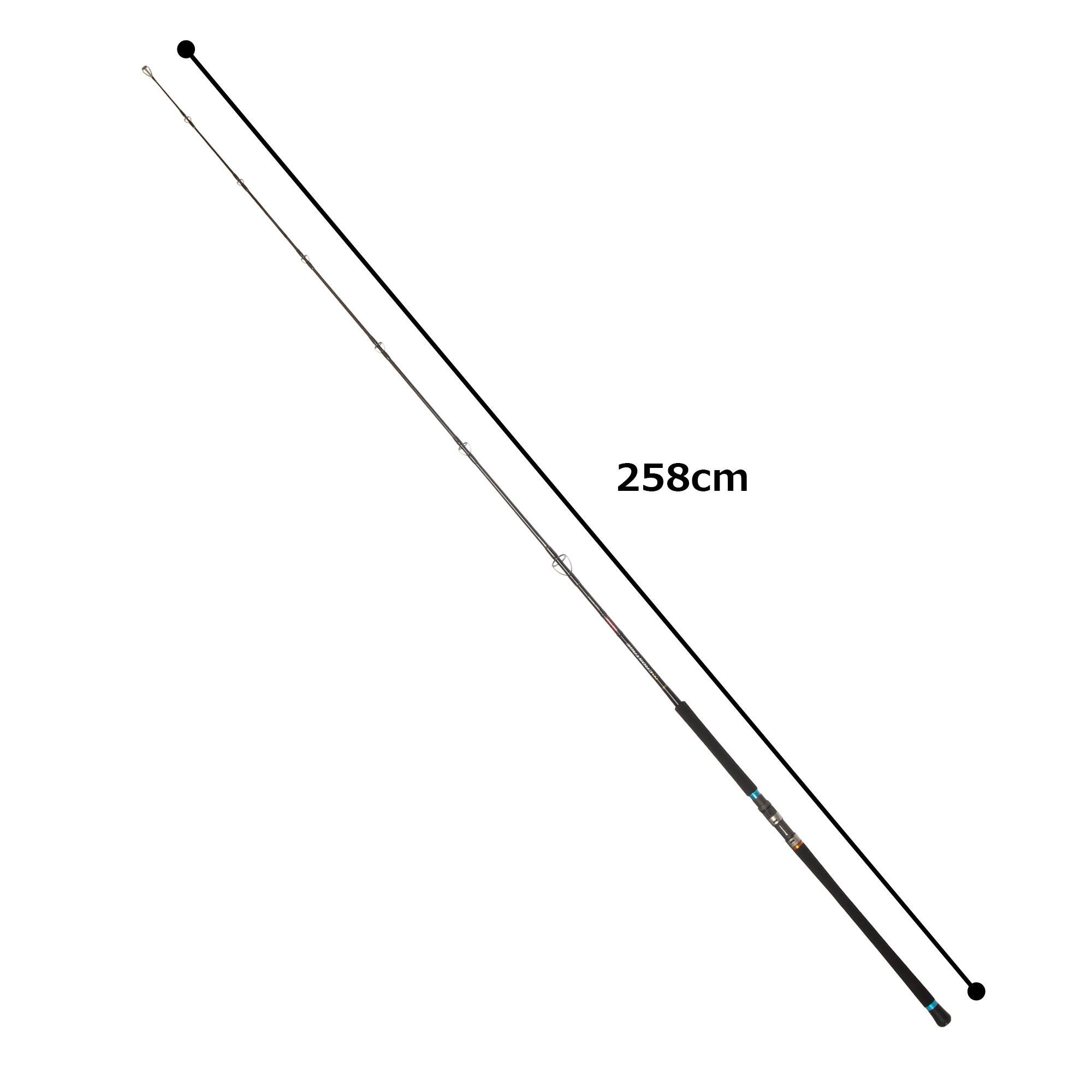 船竿 メジャークラフト 「3代目」クロステージ ボートマゴチテンヤ、美