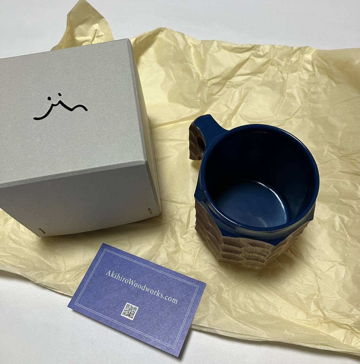 バーベキュー・調理用品 Akihiro Woodworks JINCUP Urushi BLUE 2L