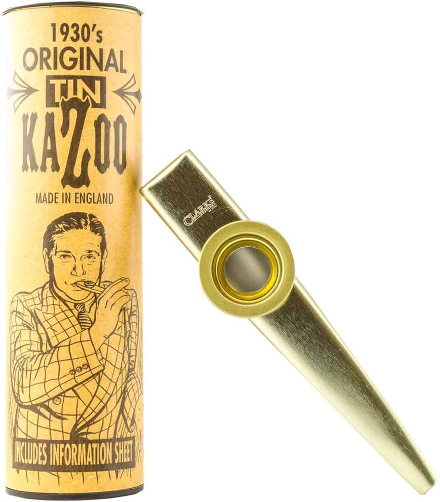 Amazon.com: Gold Clarke Standard Kazoo (Instrument) - Single Kazoo