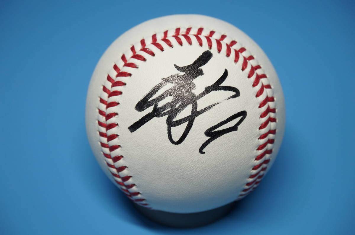 ソフトバンクホークス 柳田悠岐 直筆サインボール 2024 宮崎キャンプ球