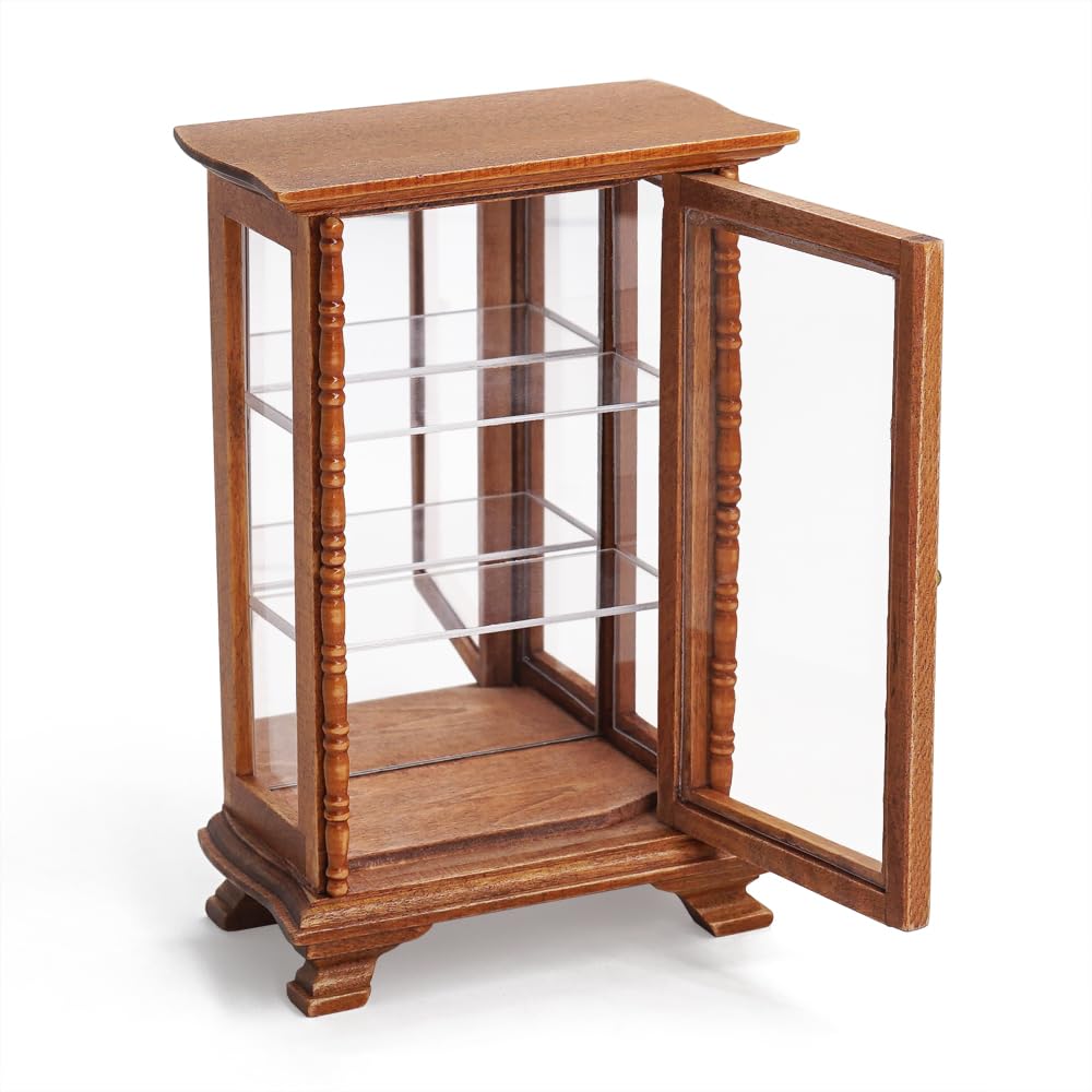 Amazon | Odoria ドールハウス キャビネット ガラス扉 ミニチュア：1