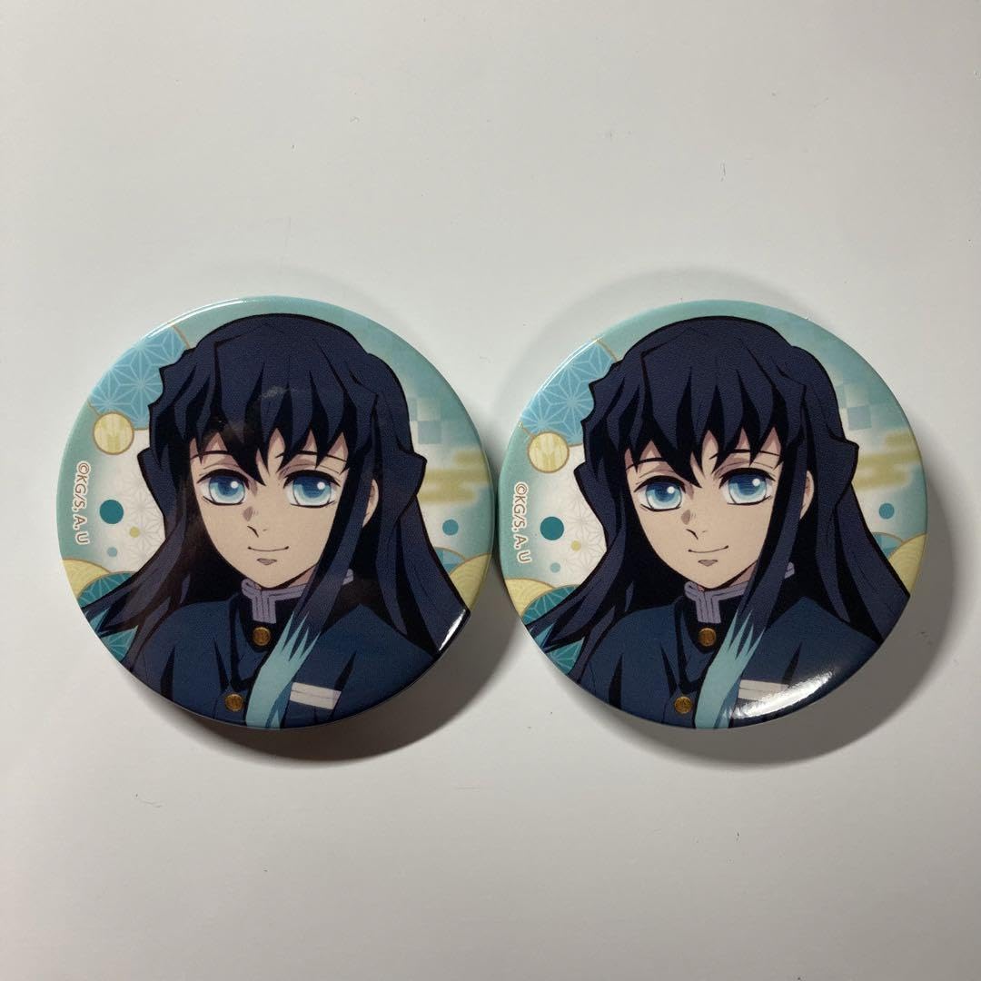 Amazon | 鬼 滅 全集中展 時透無一郎 缶バッジ 2個 | バッジ | おもちゃ