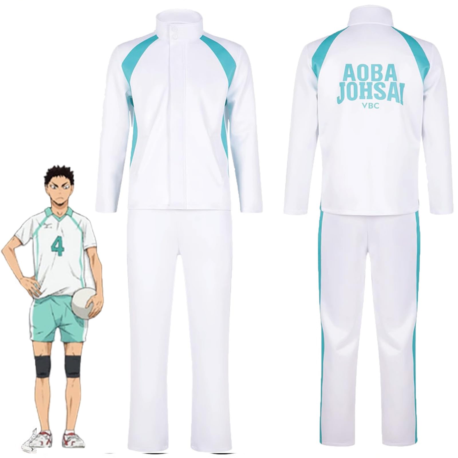 Amazon.co.jp: [LOOLOOBRO] ハイキュー 青葉城西高校 ジャージ