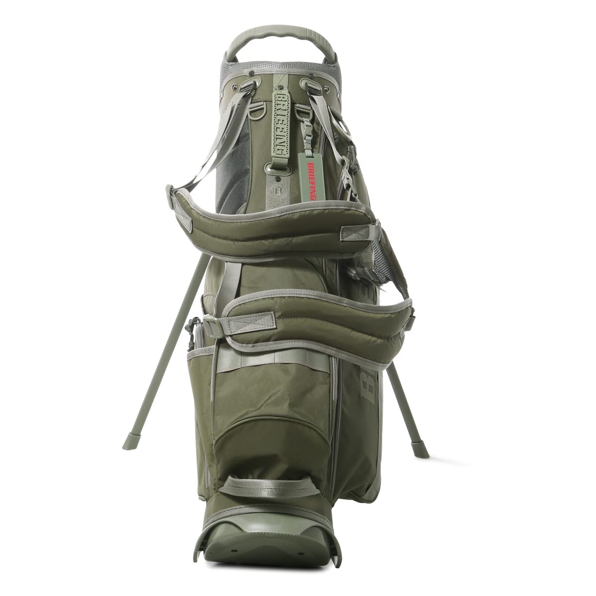 Amazon | [ブリーフィング] ゴルフ キャディバッグ スタンド型 3.1kg 5