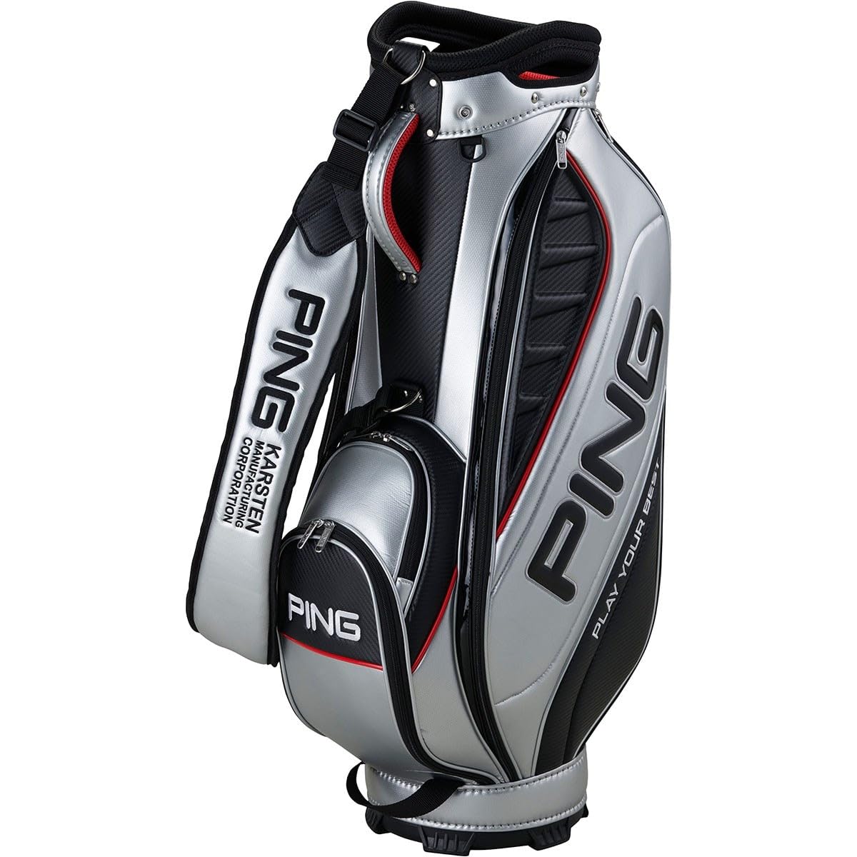 Amazon.co.jp: ピン(PING) XLT 38653 CB-U2505 キャディバッグ 9型 口