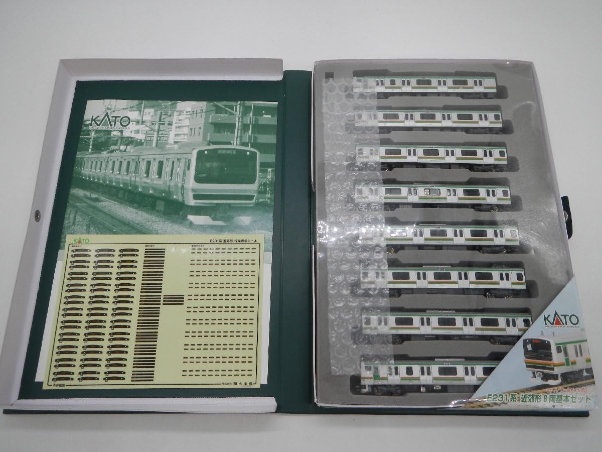 Amazon.co.jp: 鉄道模型 KATO 車両 E231系近郊形8両基本セット 10-471