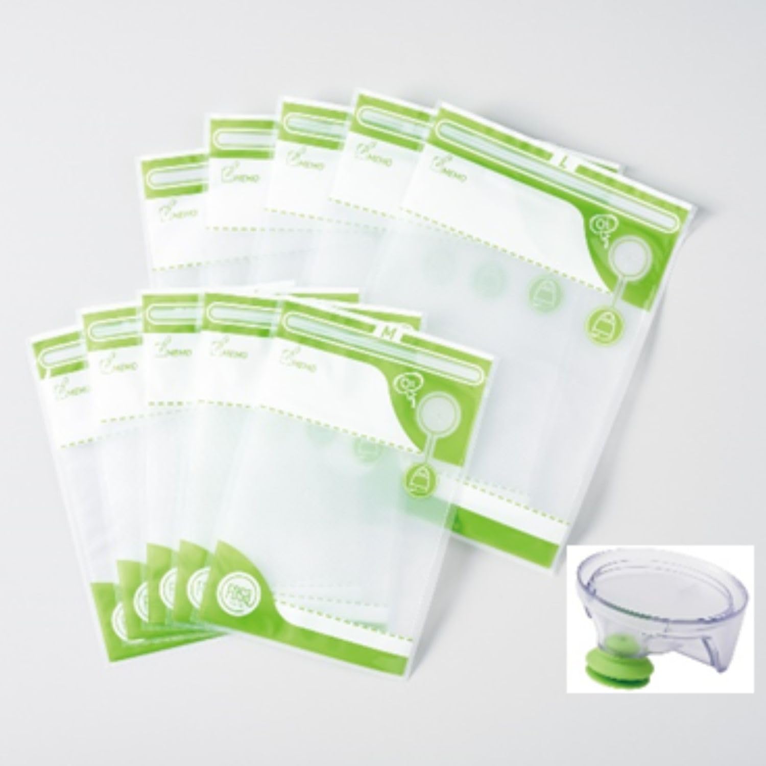 Amazon｜【公式】フォーサ FOSA 真空バッグ Lサイズ×5 Mサイズ×5 専用