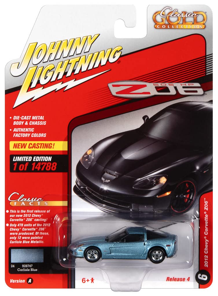 Amazon.com: Johnny Lightning - 2012 Chevrolet Corvette Z06 : Toys