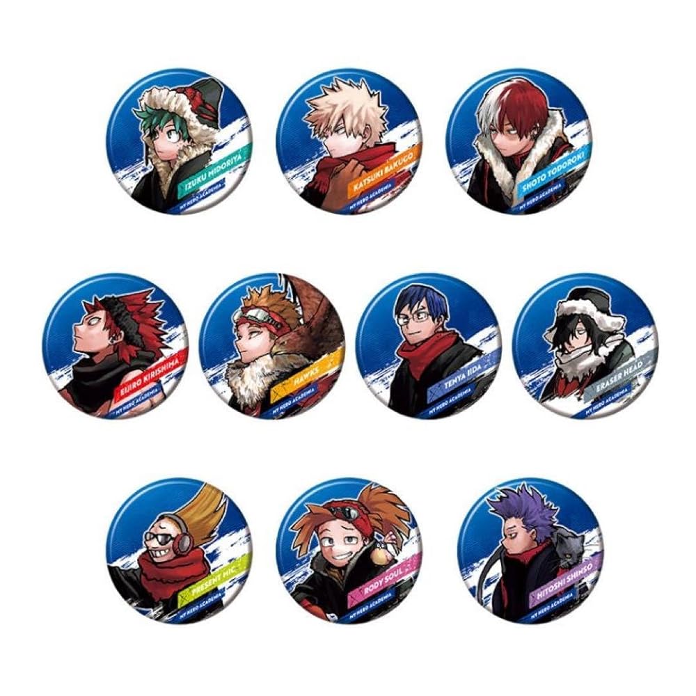 僕のヒーローアカデミア 缶バッジ 新十傑 爆豪勝己 50点セット 僕の