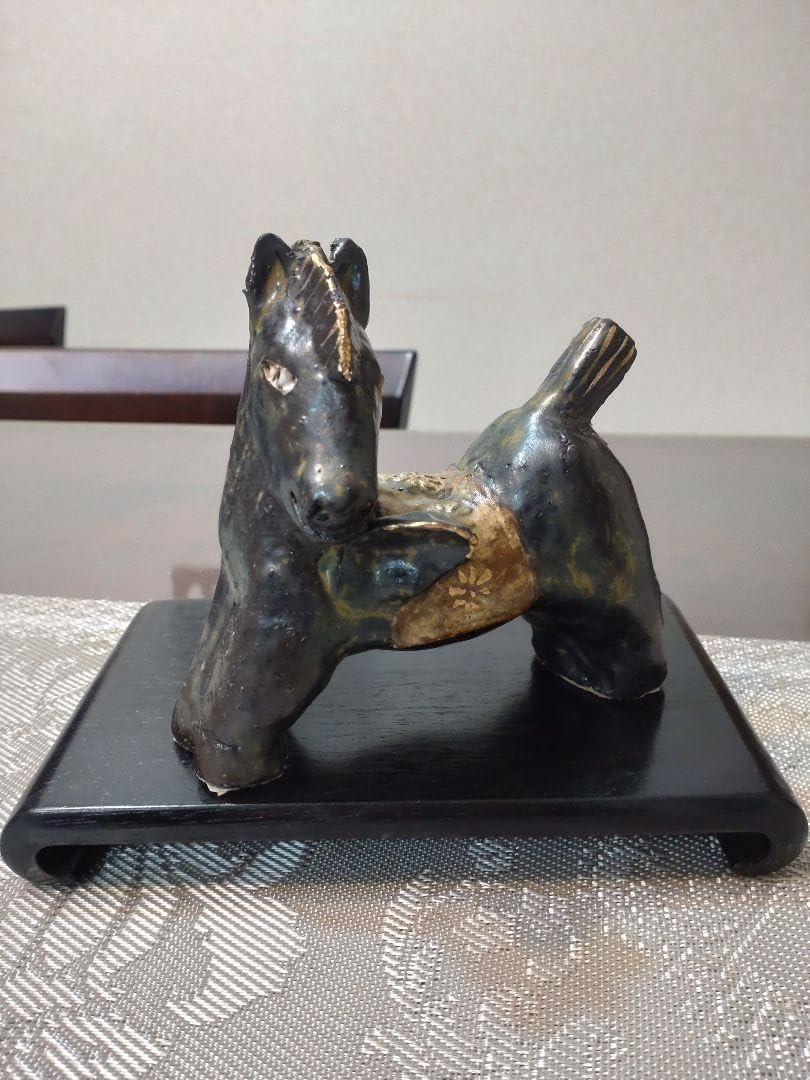 人形陶芸作家 ささきようこ 馬頭観音 午年 ささきようこ作陶人形 馬頭