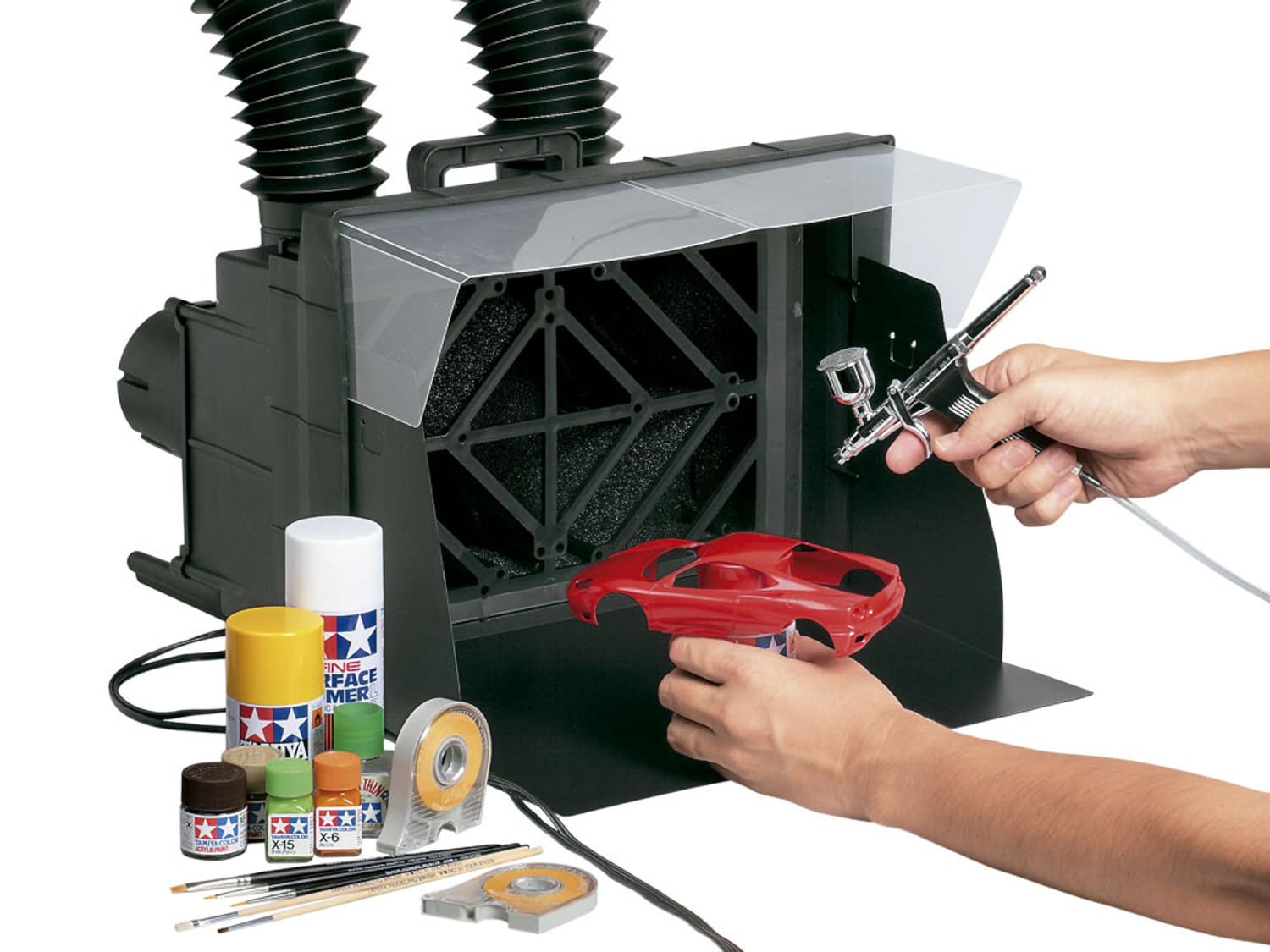 Amazon.co.jp: Spraywork Painting Booth II (Twin Fan) : Hobbies