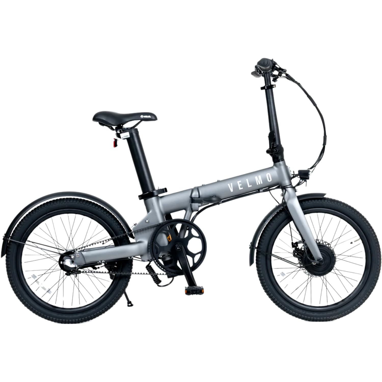 VELMO PEGASUS ブラック 電動アシスト折りたたみ自転車 耐パンク化