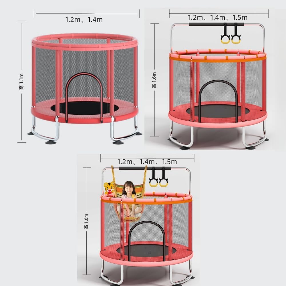 Amazon | Sariny子供用トランポリン 室内 トランポリン 飛び出し防止