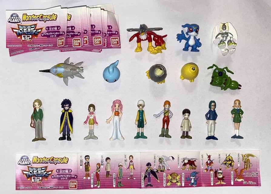 Amazon.co.jp: 食玩 ワンダーカプセル デジモンアドベンチャー02 から