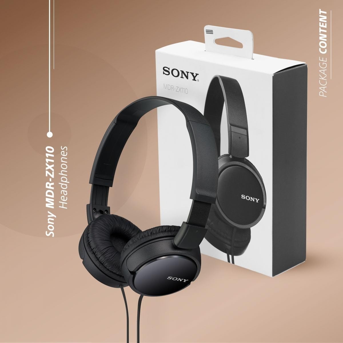 Sony MDR-ZX110 Katlanabilir Kablolu Kulak Üstü Kulaklık