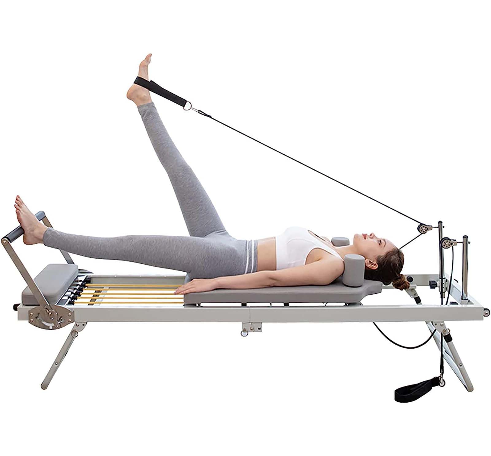 Amazon.co.jp: ピラティスリフォーマー 家庭用エクササイズヨガ機器