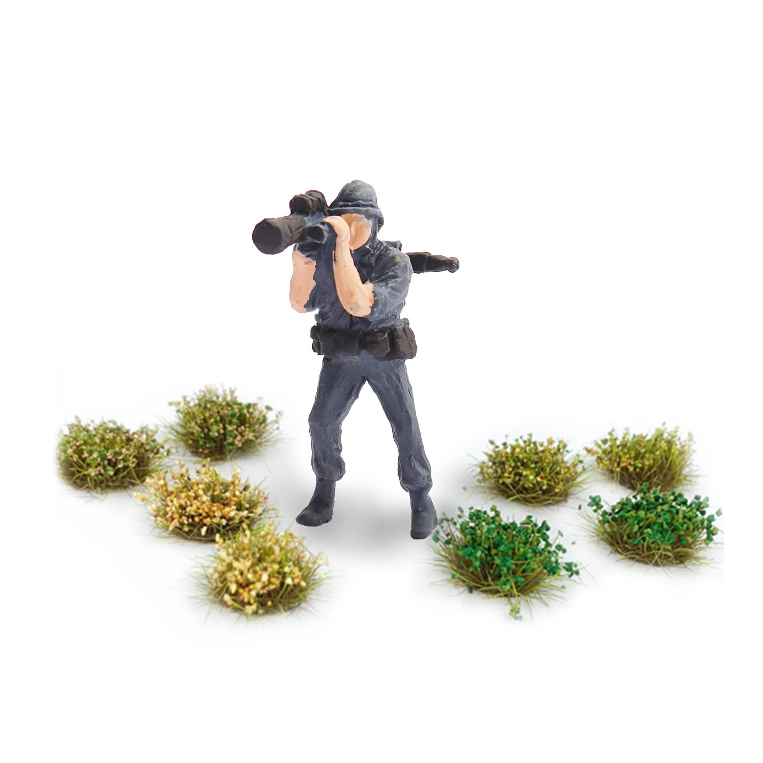 Amazon | [NERVUP]1:45スケール ミニチュア兵士フィギュア 静的芝生