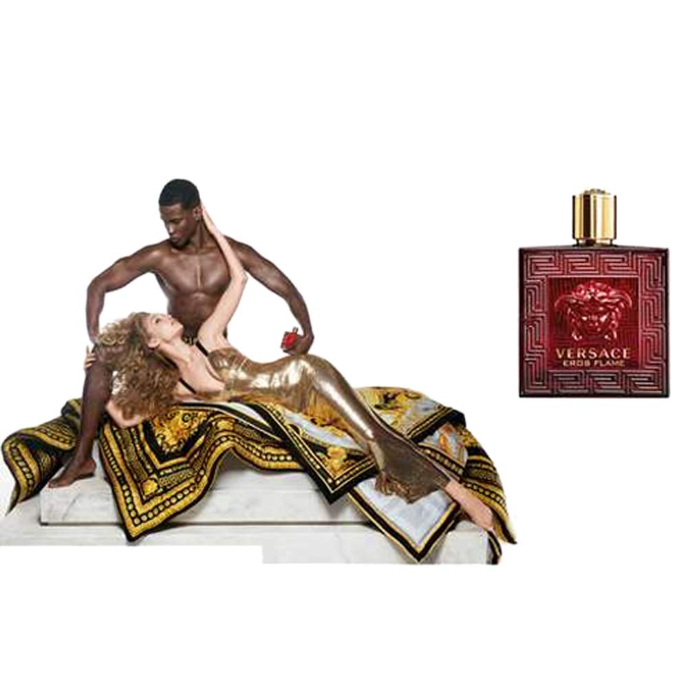 Amazon.co.jp: VERSACE(ヴェルサーチ) 【Versace】 Eros Flame EDP・SP