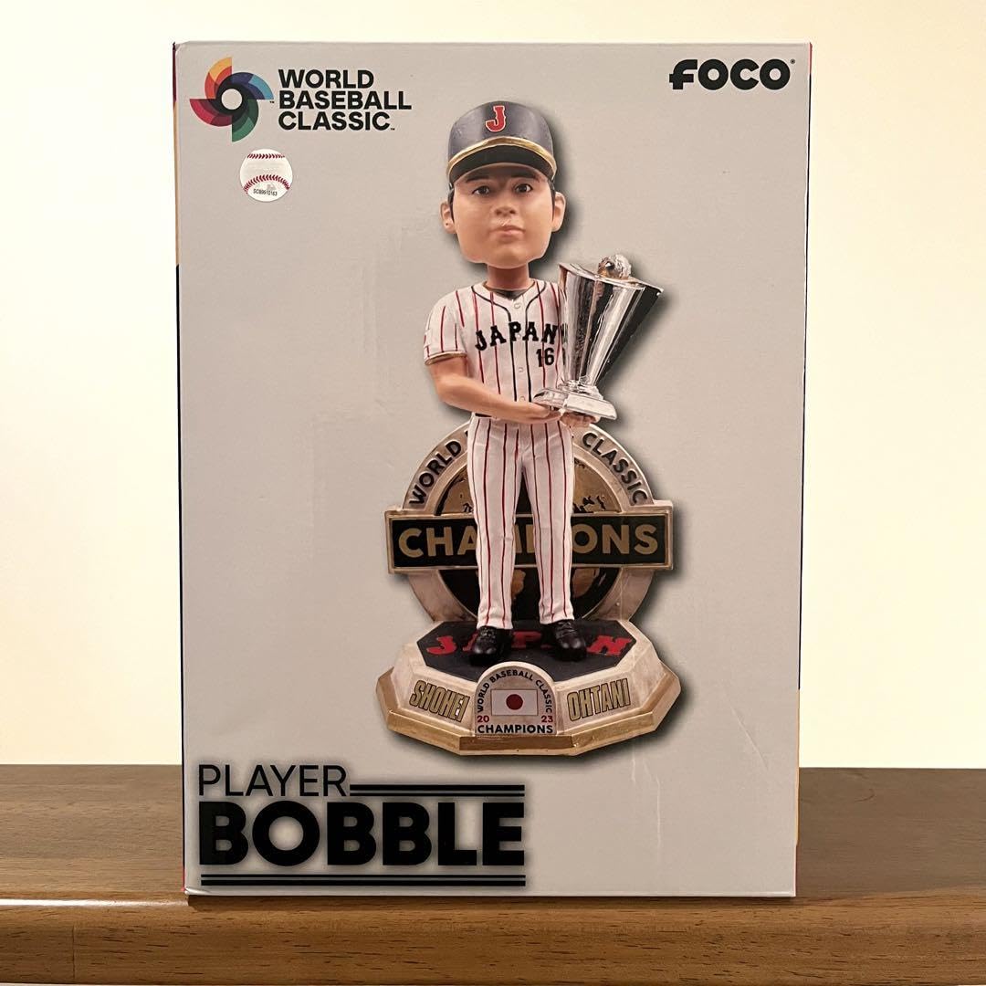 Amazon.co.jp: 大谷翔平 優勝記念 323個限定 WBC ボブルヘッド 侍