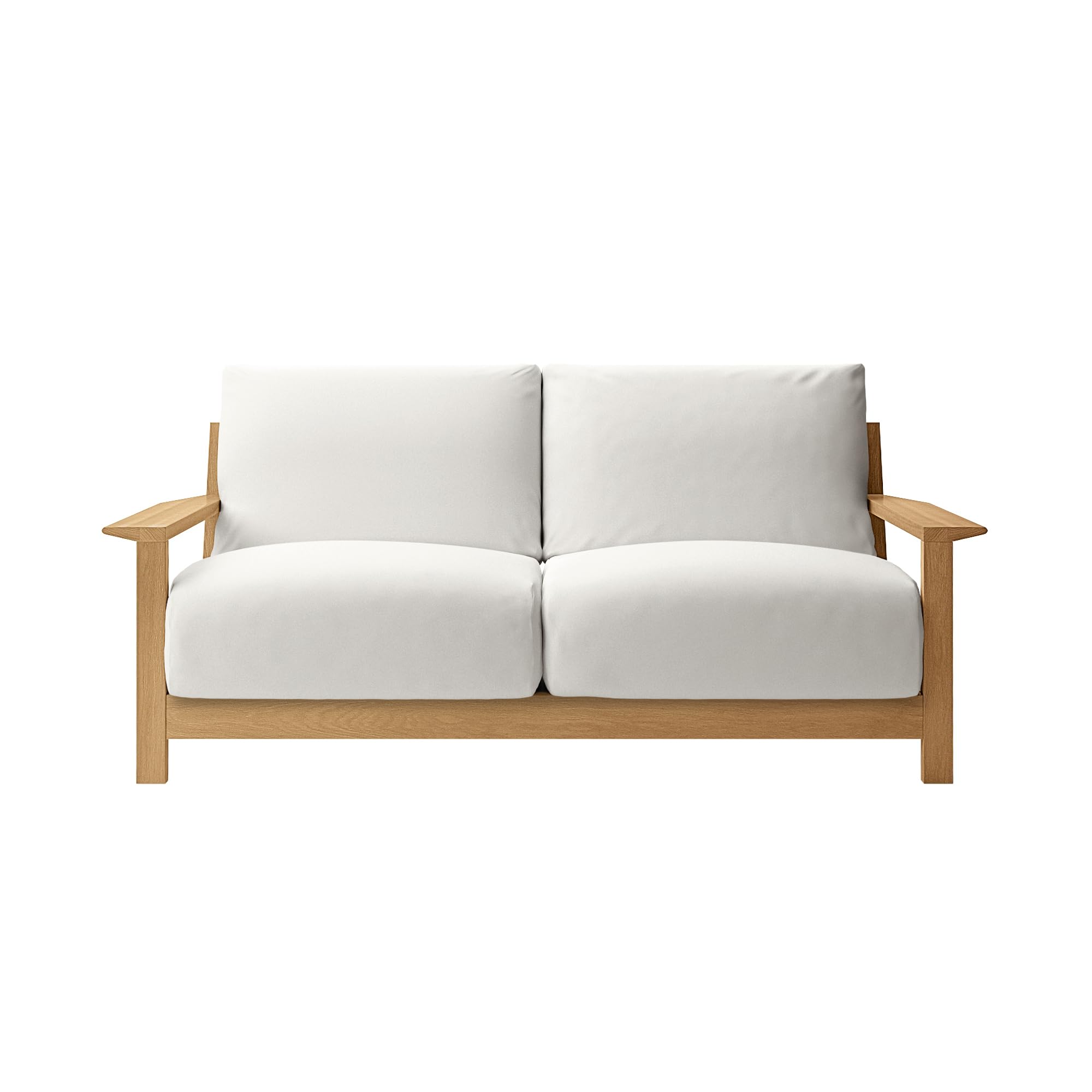 Amazon｜無印良品 ソファ本体 幅178.5×奥行96×高さ82.5cm 木製フレーム