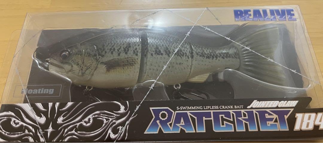 Amazon.co.jp: ガンクラフトGAN CRAFT ラチェット184 リアルバスカラー