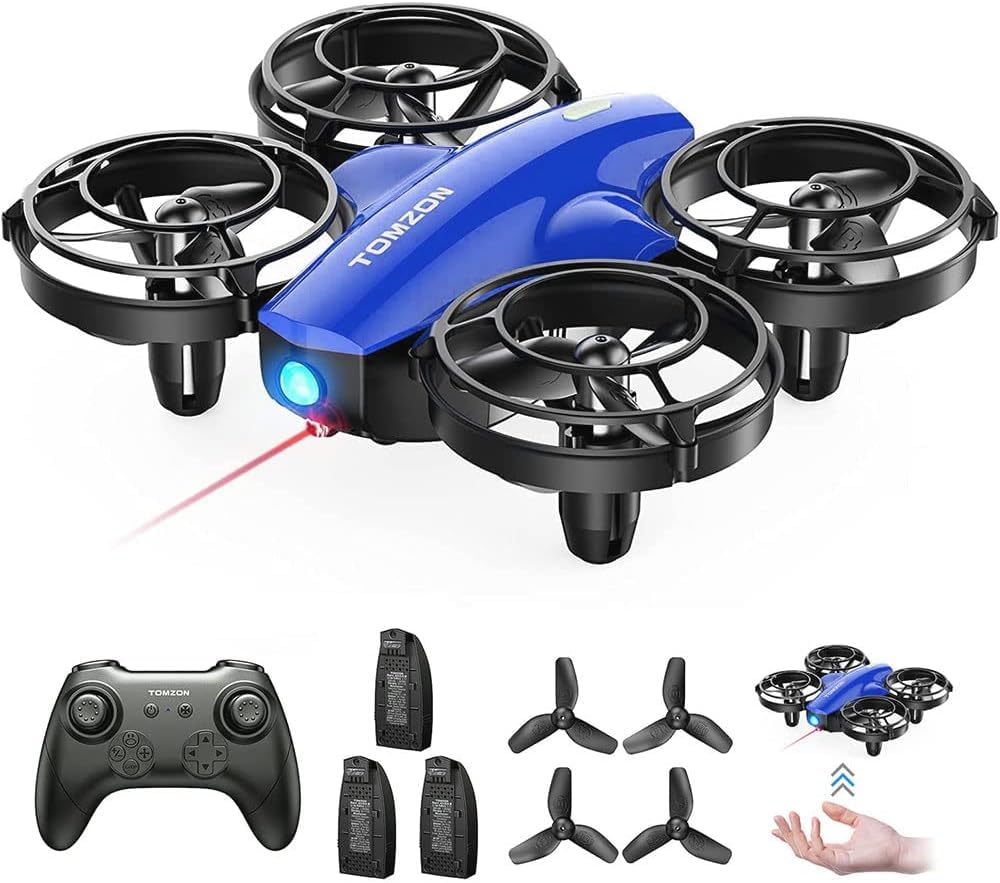 Amazon | Tomzon ドローン マルチプレー対戦型 子供向け 100g未満 24分