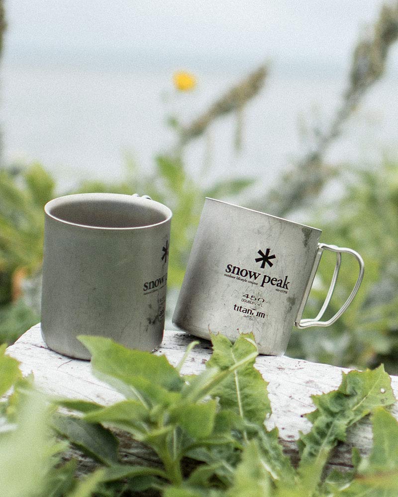 Amazon | スノーピーク(snow peak) チタンダブルマグ450ml MG053