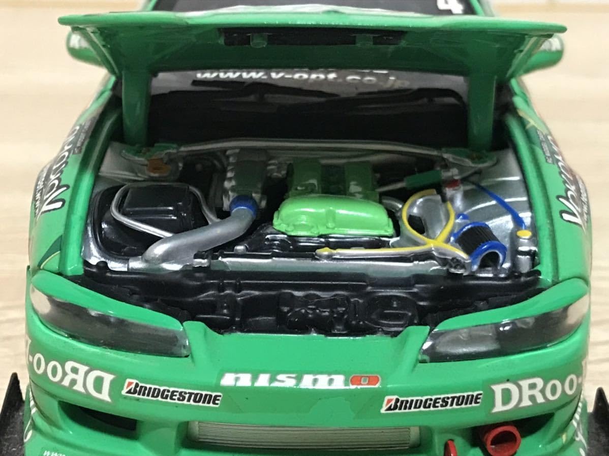 Amazon | 1/24 シルビア S15 ミニカー ワークス HOT SILVIA SR20DET