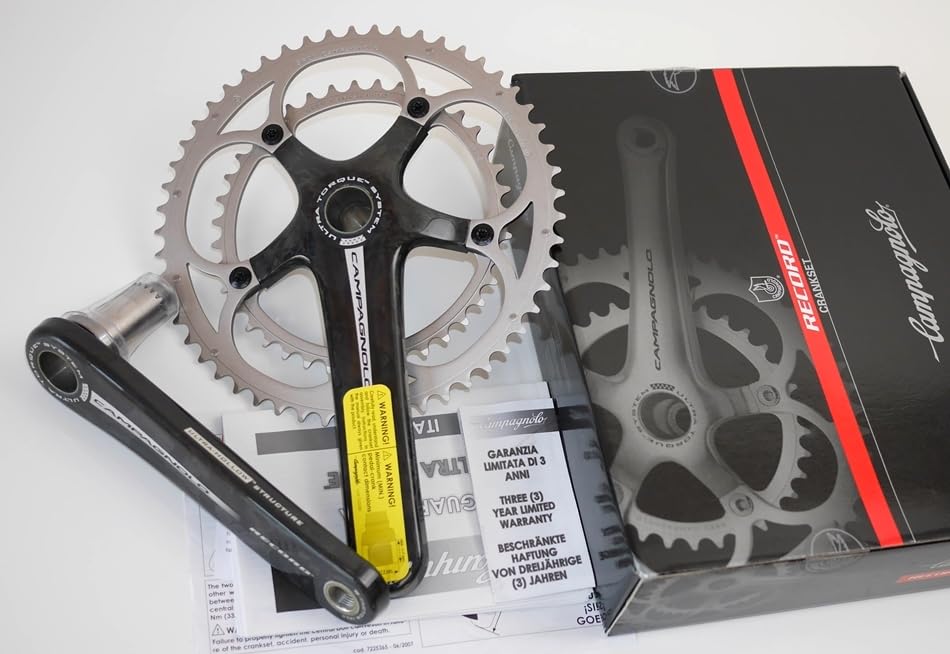 カンパニョーロ10速クランクセット 52/39T アルミ製 カンパニョーロ10