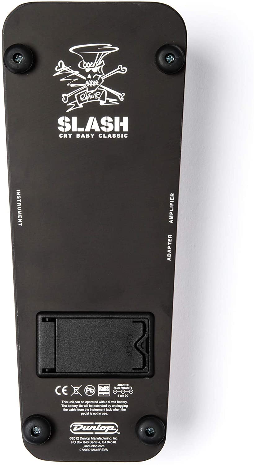 Amazon.com: Briskdrop Dunlop SC95 Slash Cry Baby Classic Wah Pedal