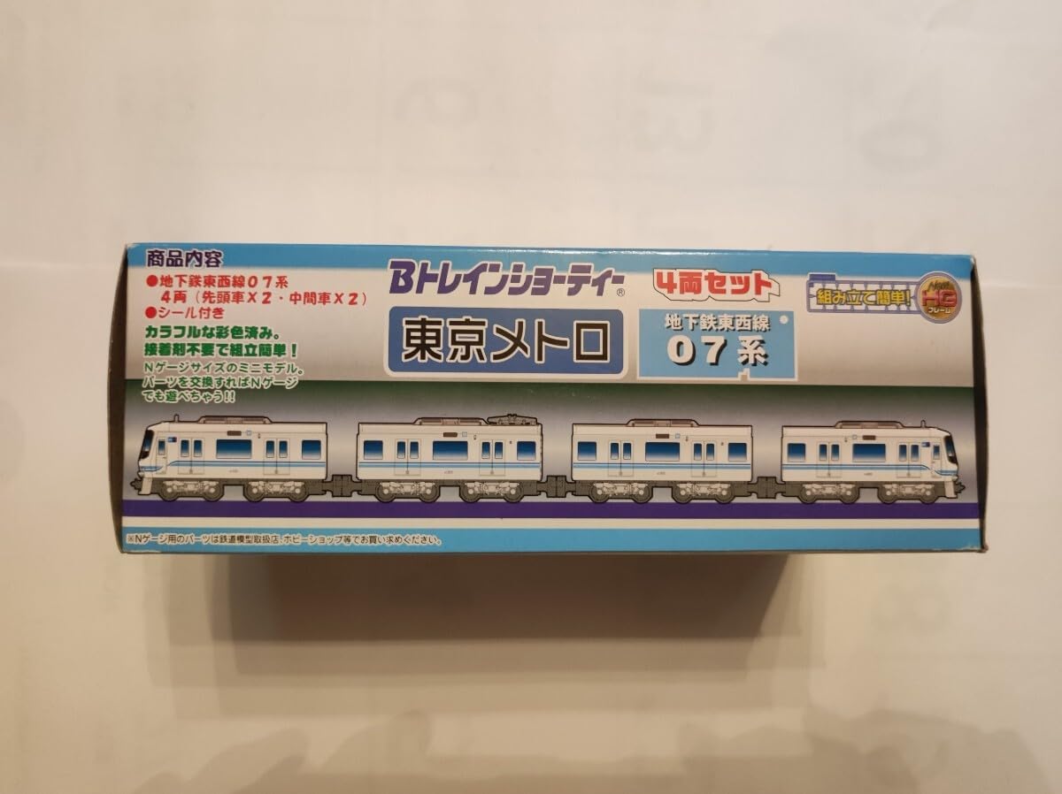 Amazon.co.jp: Bトレ 東京メトロ地下鉄東西線07系 4両セット : おもちゃ