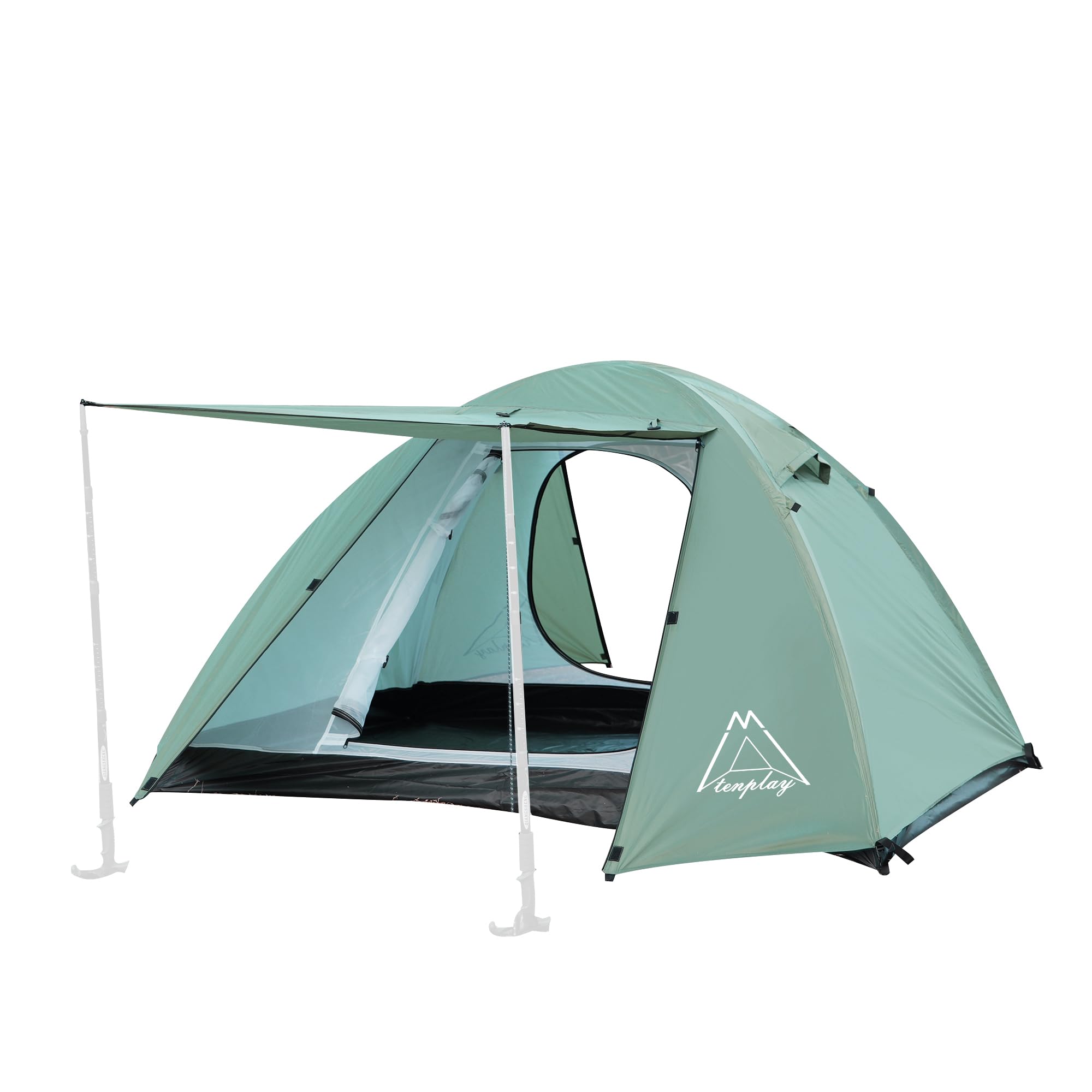 Amazon.co.jp: Tenplay 1人用 2人用ドームテント山岳 ソロキャンプ