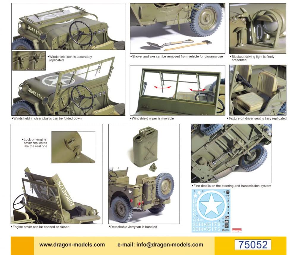 未組み立てドラゴン1/6 WW.II イギリス陸軍 SAS 1/4トン 4×4 【公式通販】
