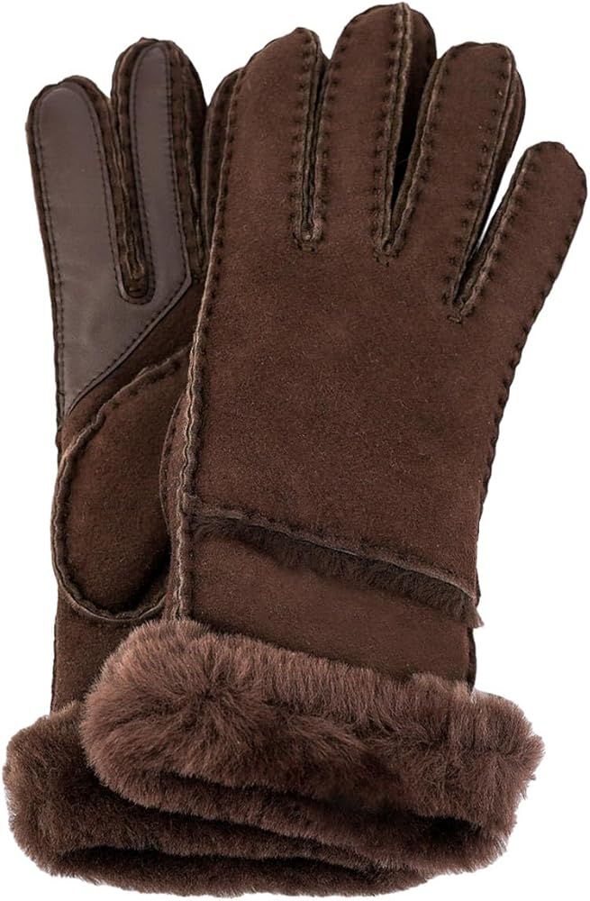 Amazon | [アグ] 手袋 17371 W SHEEPSKIN SEAMED GLOVE レディース
